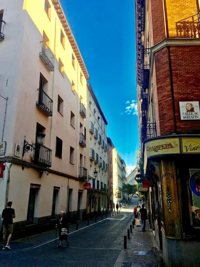 Precioso Atico Con Terraza En El Centro De Madrid Amazing Penthouse In Madrid Center Apartment Luaran gambar
