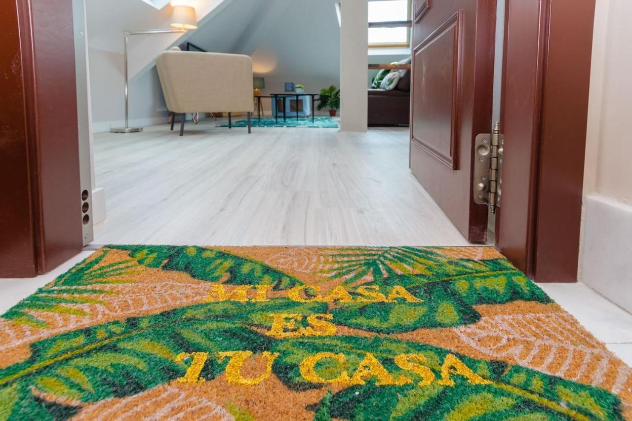 Precioso Atico Con Terraza En El Centro De Madrid Amazing Penthouse In Madrid Center Apartment Luaran gambar