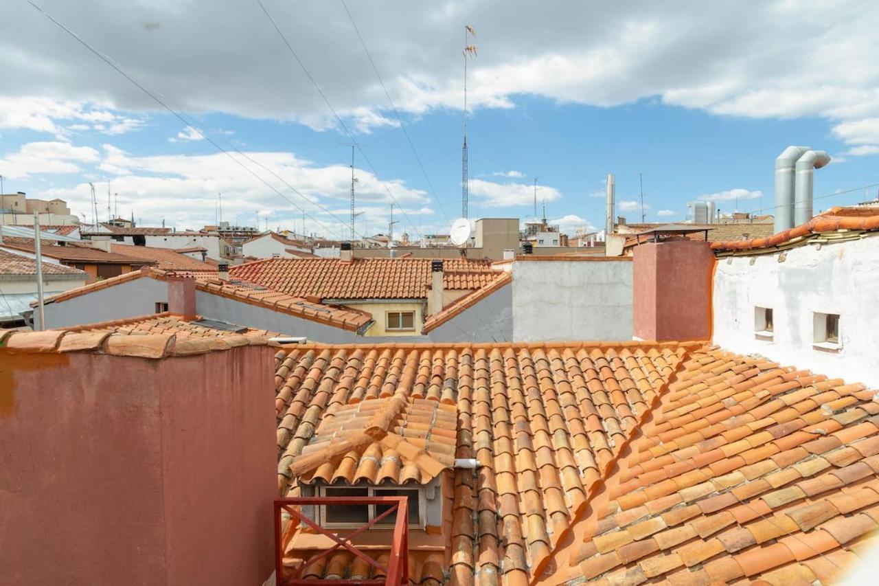 Precioso Atico Con Terraza En El Centro De Madrid Amazing Penthouse In Madrid Center Apartment Luaran gambar